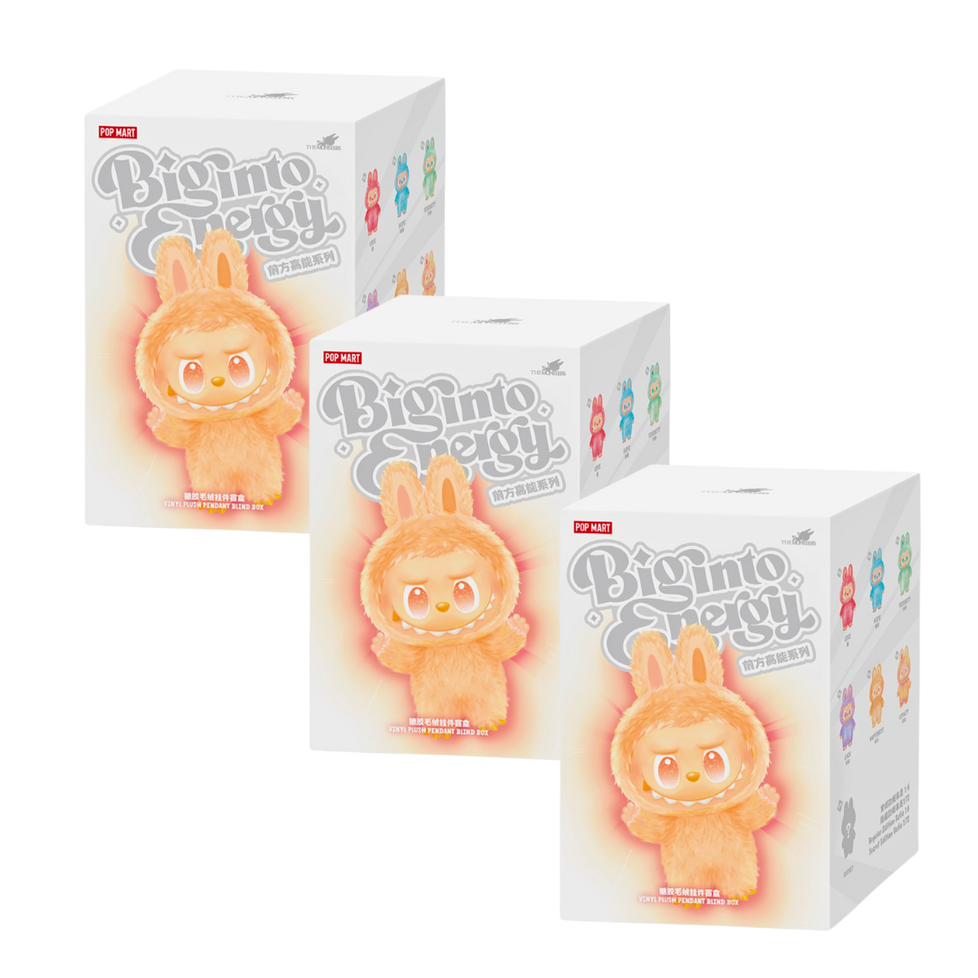 THE MONSTERS Big into Energy Series-Vinyl Plush Pendant Blind Box