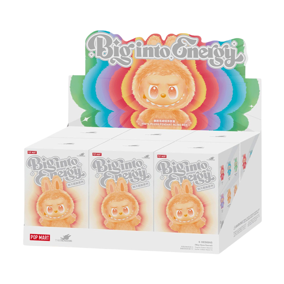 THE MONSTERS Big into Energy Series-Vinyl Plush Pendant Blind Box